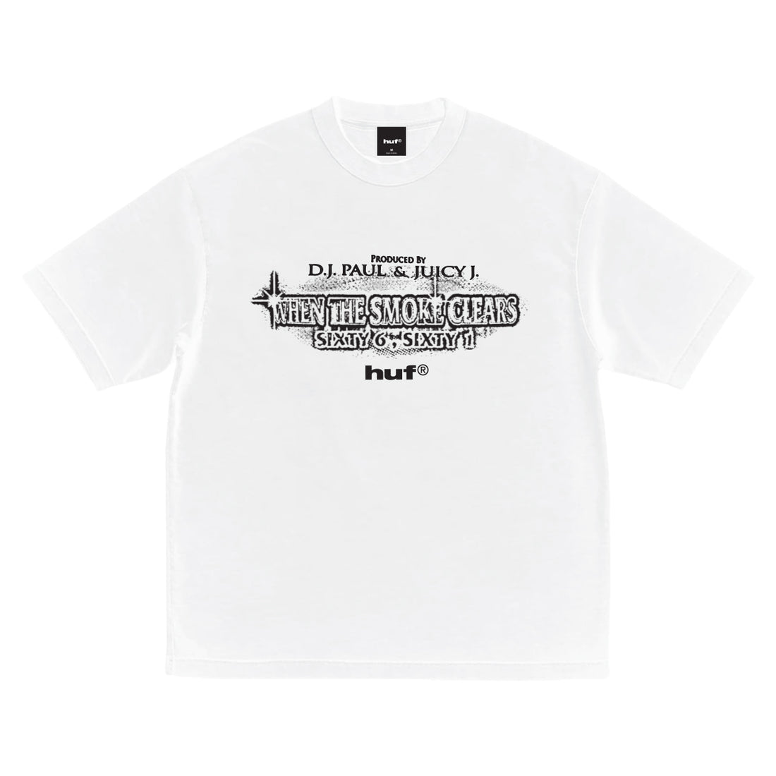 HUF Smoke Clears SS Tee - White