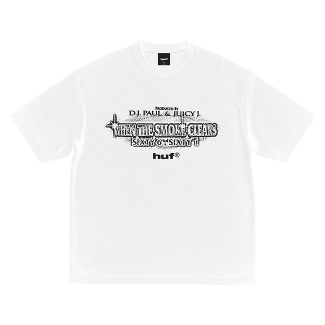 HUF Smoke Clears SS Tee - White