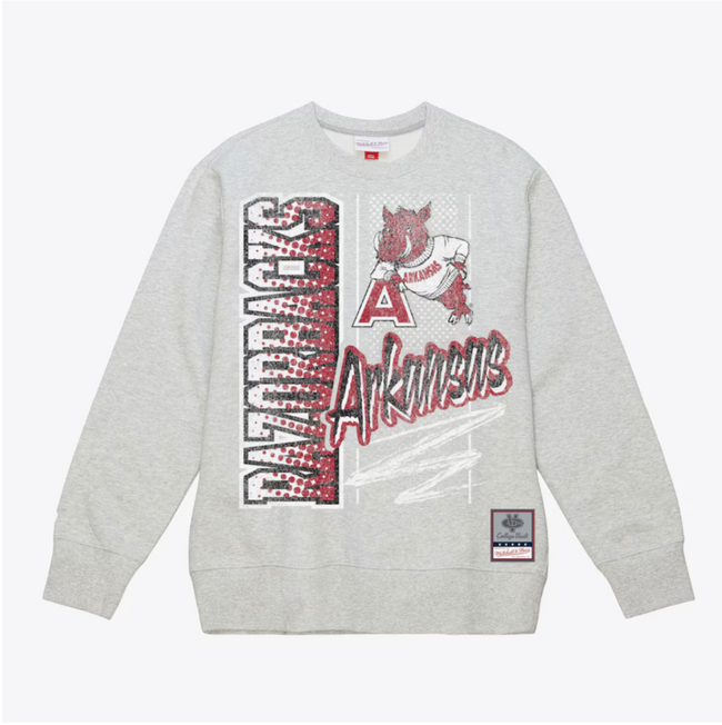 Mitchell & Ness NCAA Half Time Script Crew Arkansas Razorbacks (GYHT)