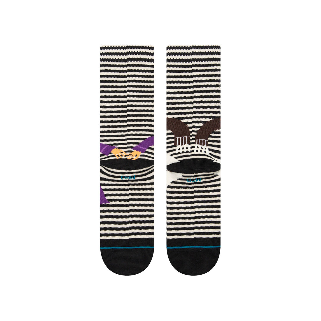 Stance Oompa Loompa Crew Socks (Black/White)