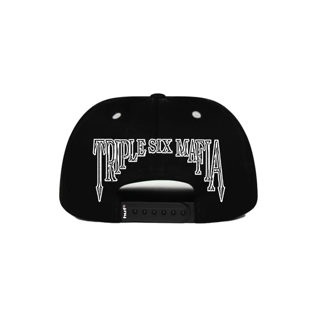 HUF x Three 6 Mafia Snapback - Black