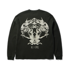 HUF Xenomorph Long Sleeve Thermal (Vintage Black | 98% Cotton/2%Spandex)