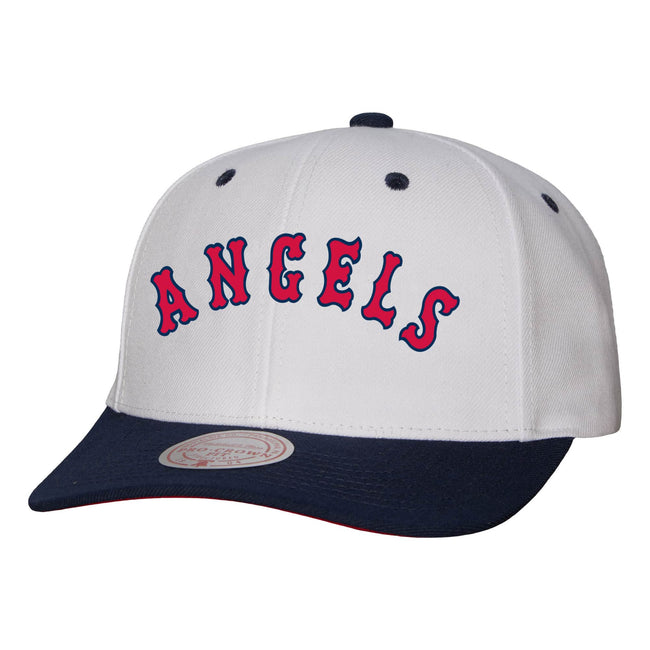 Mitchell & Ness MLB Evergreen Pro Snapback Coop Angels (White)