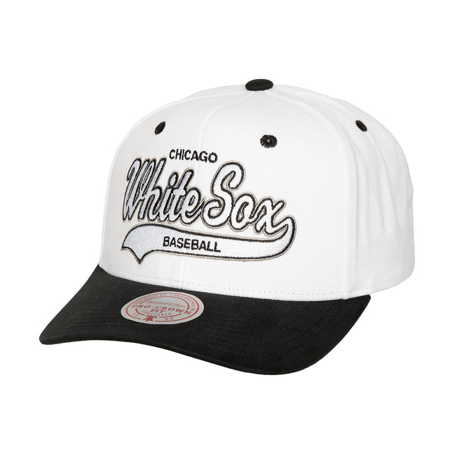 Mitchell & Ness MLB Tail Sweep Pro Snapback White Sox (White)