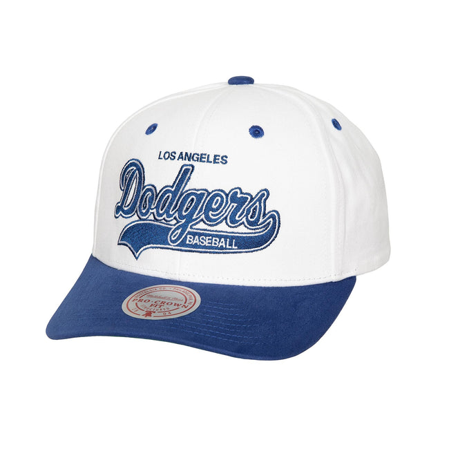 Mitchell & Ness MLB Tail Sweep Pro Snapback Dodgers (White)