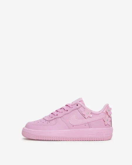 Nike Air Force 1 KI Floret Lace PS (Pink Rise/Pink Rise/Pink Foam)
