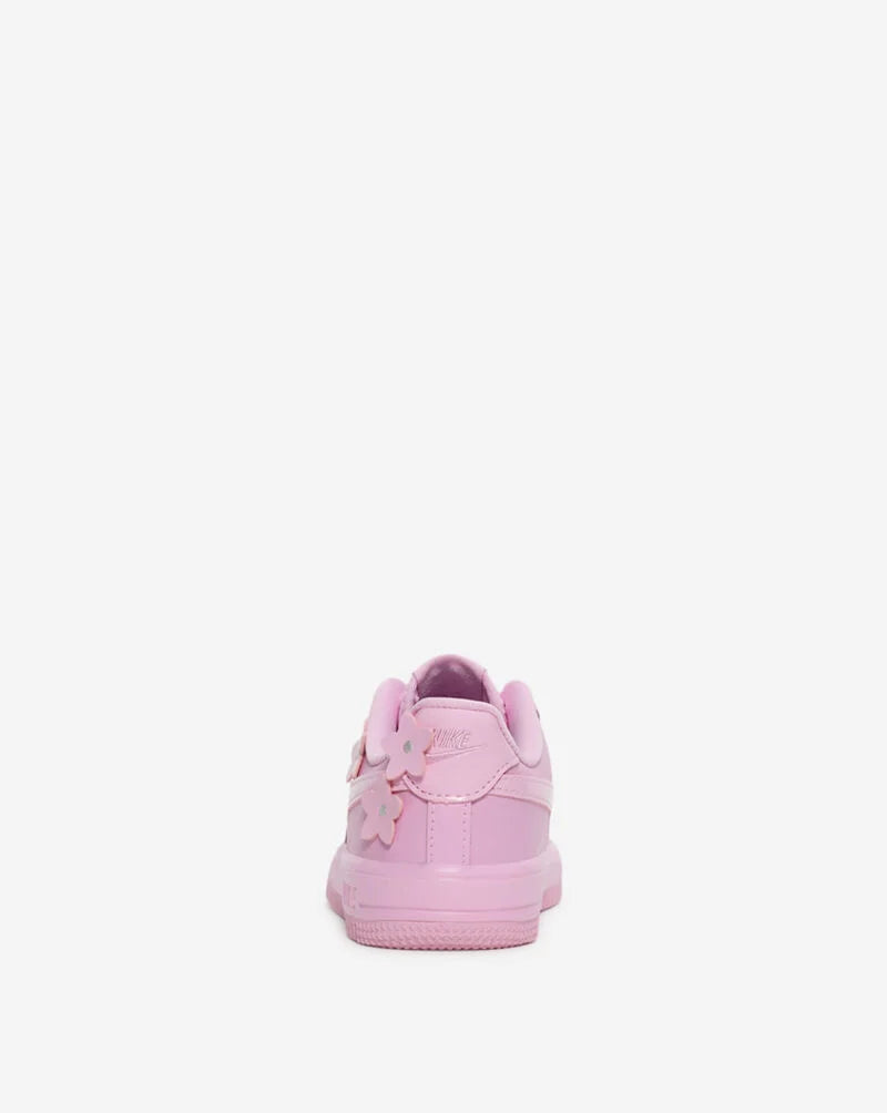 Nike Air Force 1 KI Floret Lace PS (Pink Rise/Pink Rise/Pink Foam)