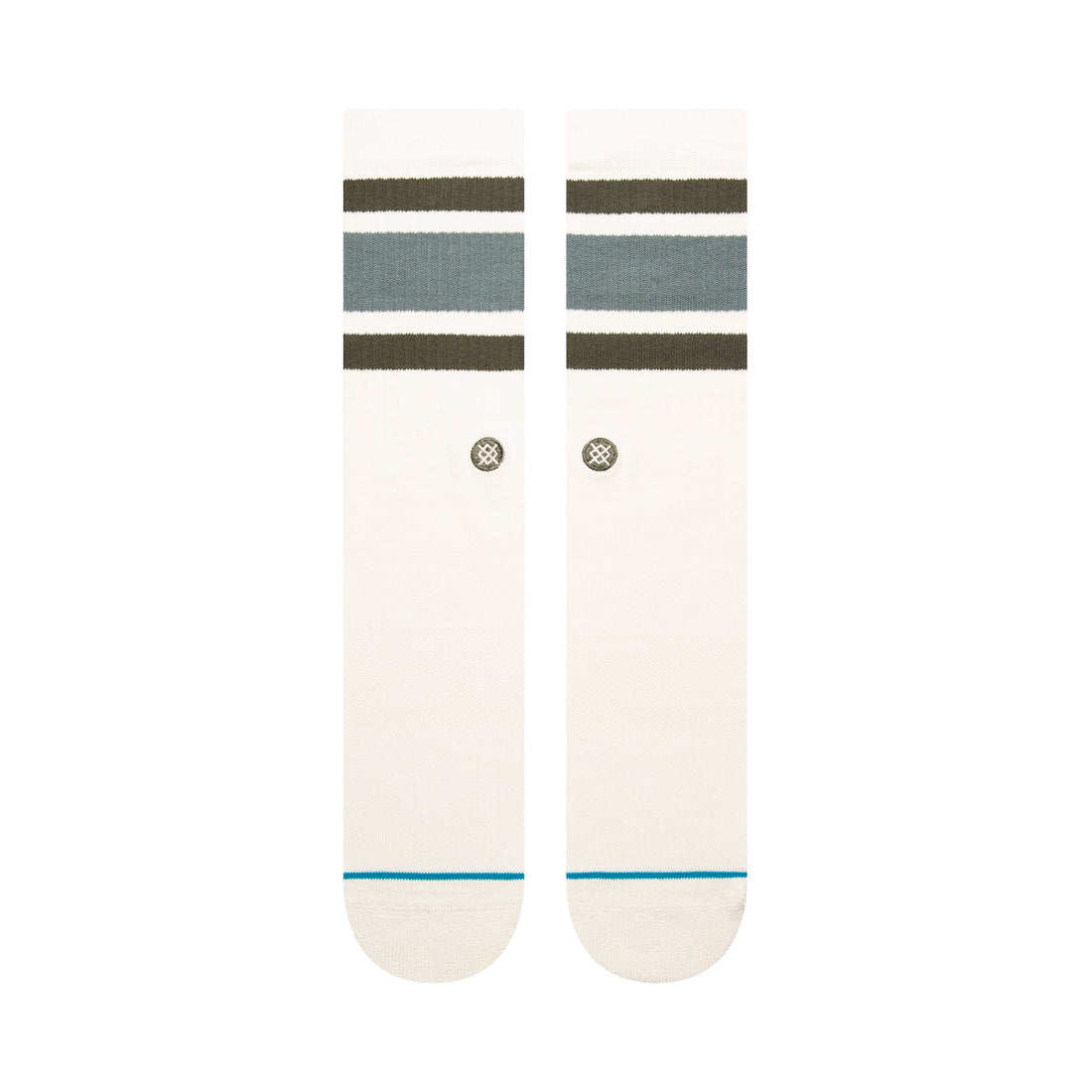 Stance Boyd St Crew Socks (Vintage White)