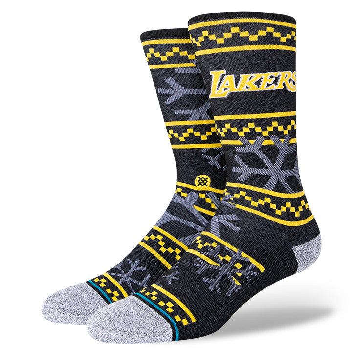 Stance x NBA "Lakers Frosted 2" Socks (Black)