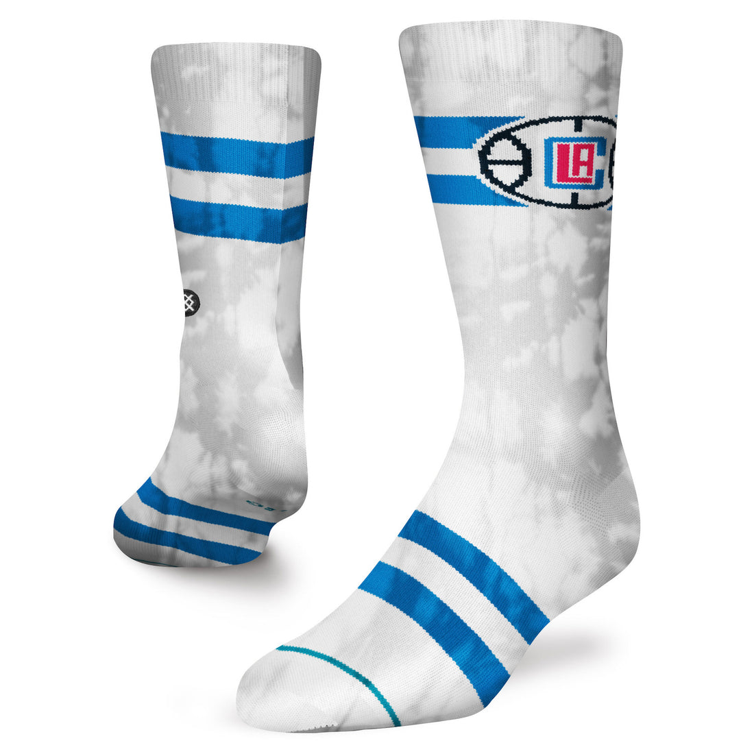 Stance x NBA "Clippers Dyed" Socks (Silver)