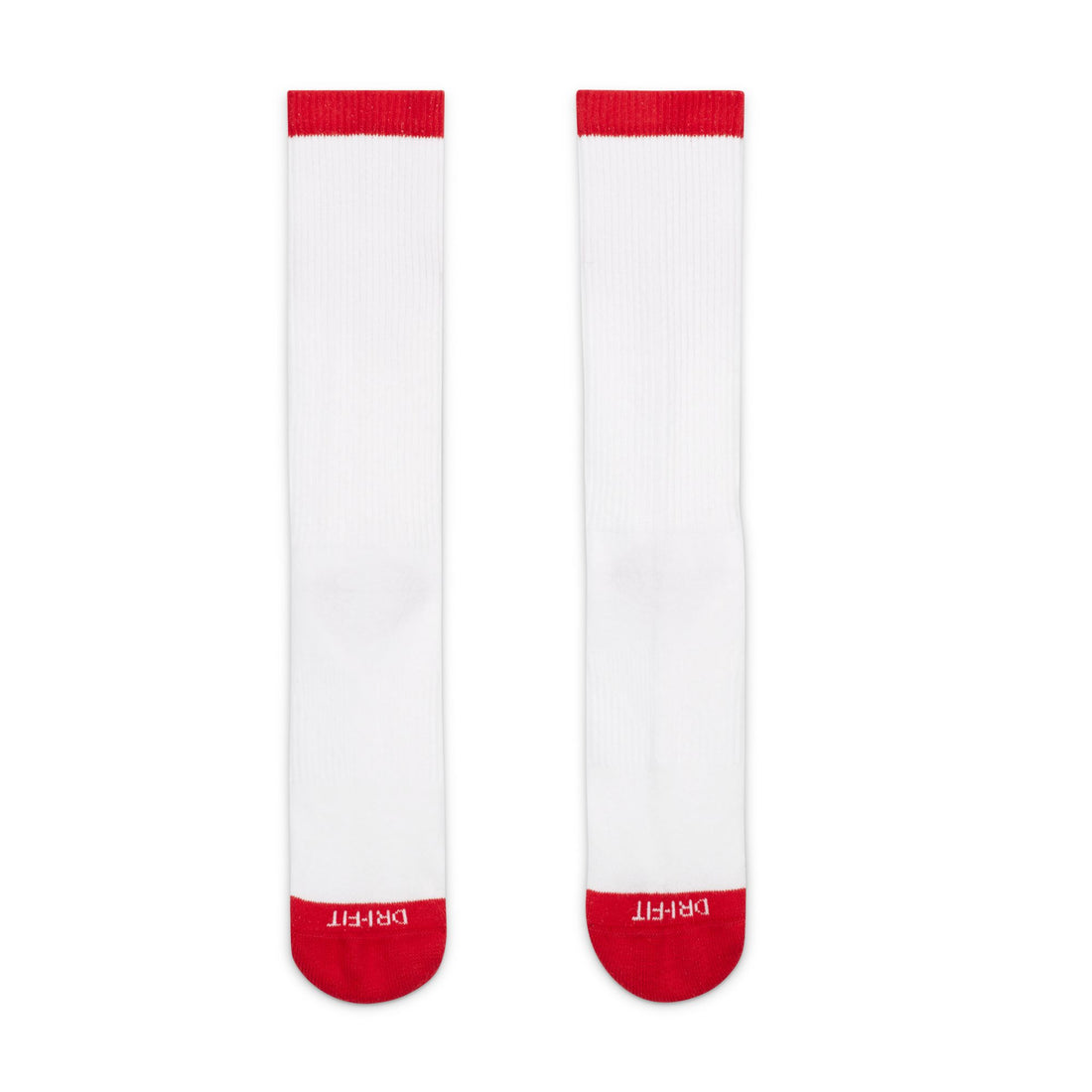 Nike Everyday Plus Cushioned Crew Socks (White/University Red)