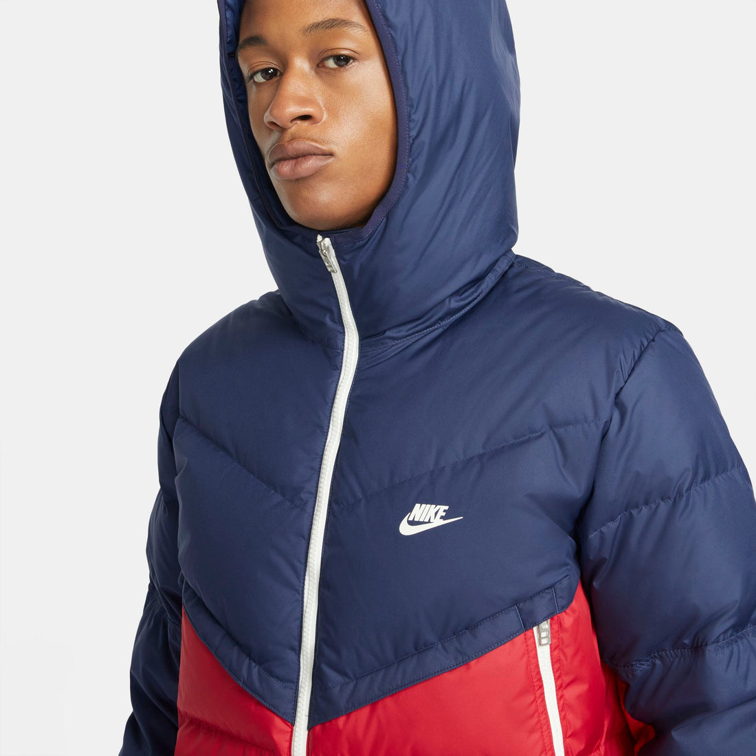 Nike Sportswear Storm-FIT Windrunner (Midnight Navy/Gym Red/Sail/Sail)