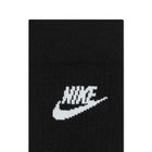 Nike Everyday Essentials Crew Socks 3 Pack (Black)