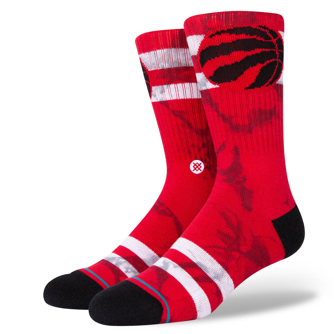 Stance x NBA "Raptors Dyed" Socks (Red)
